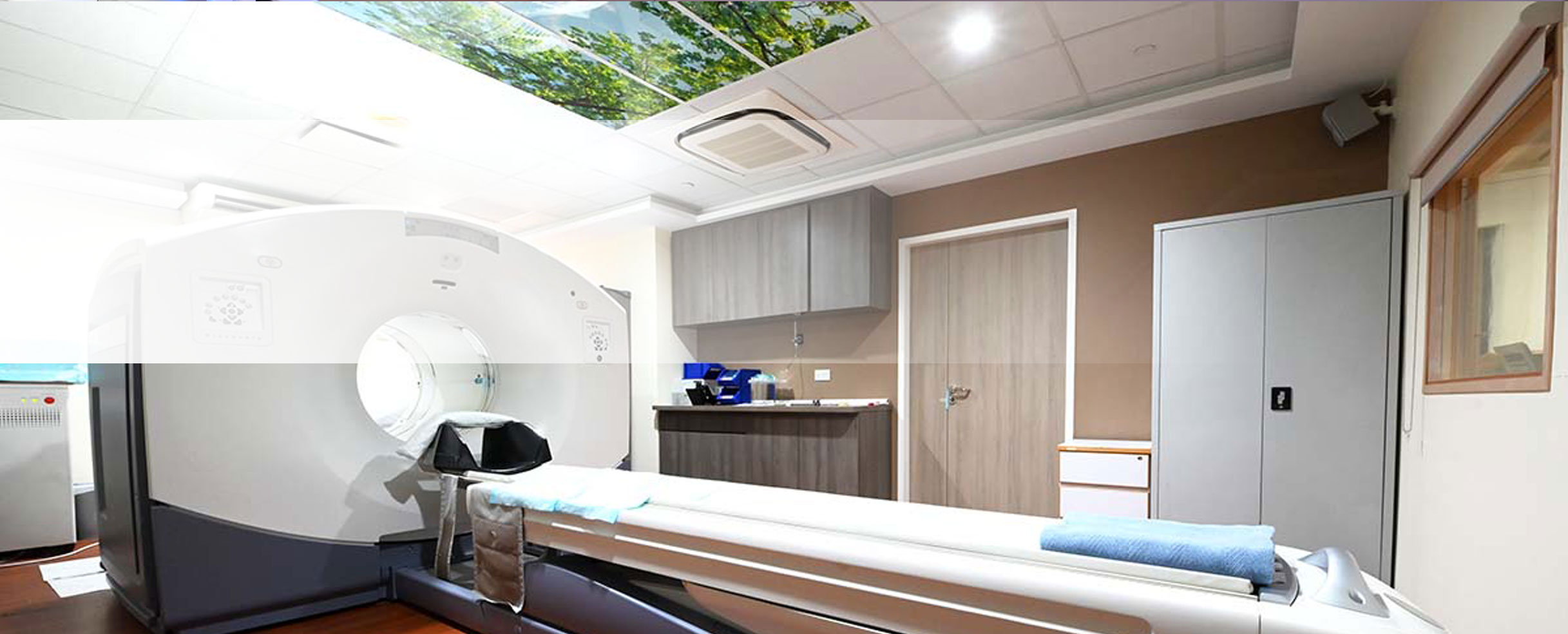 Asiamedic imaging homepage hero image ; Pet / CT scan